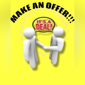 LOVEEEEE THE ITEM AND NOT THE PRICE!!! IM OPEN TO OFFERS.